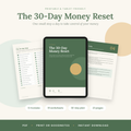 The 30-Day Money Reset | Printable Budget Workbook & Money Planner